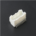 2mm Pitch Wire-to-Board Connector, 9-Pin 2-Row Angled Pin, KH-A2015-2X09AW