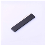 2.54mm Female Header Connector, 1X18P, 3A, KH-2.54FH-1X18P-H8.5