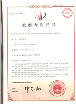 Invention Patent Certificate