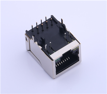 RJ45 Ethernet connector, with LED indicator, KH-5922S-8P8C-D
