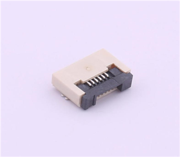 Kinghelm 0.5mm Pitch FPC FFC Connector 6P Height 2mm Front Flip Bottom Contact SMT-KH-FG0.5-H2.0-6PIN