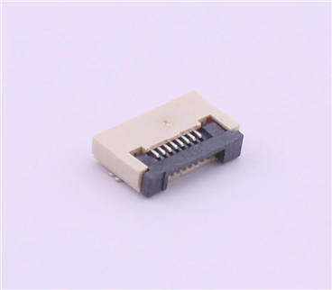 Kinghelm 0.5mm Pitch FPC FFC Connector 6P Height 3.25mm Front Flip Bottom Contact SMT FPC Connector-KH-FG0.5-H2.0-8PIN