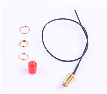 RF Cable Assemblies,SMA Female Cable,SMA Wire,RG1.13,Black Color,220mm, KH-122-SMA-220
