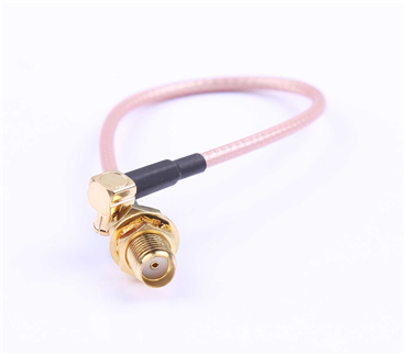 Adapter Cable RF Cable, MCX to SMA Gold-Plated Outer Thread Inner Hole, RG316, L=150mm Set of 4 1st Generation