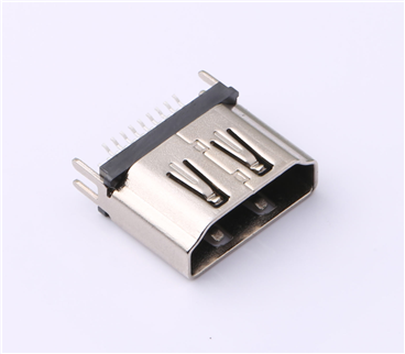 HDMI Connector, Female, SMD,  KH-HDMI-0024-JBS