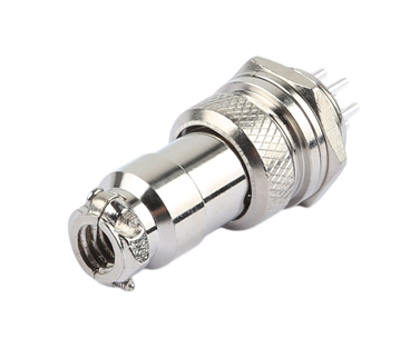 Aviation Connector, M16, Male & Female, 6-Pin, KH-GX16-6P