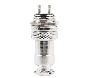 Aviation Connector, M20, Male & Female, 2-Pin, KH-GX20-2P