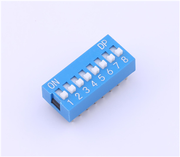 2.54mm Dip switch, 8P, KH-BM2.54B-8P