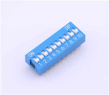 2.54mm Dip switch, 10P, KH-BM2.54B-10P