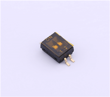 1.27mm Dip switch, 2P, SMD, KH-BM-SMT1.27-2P