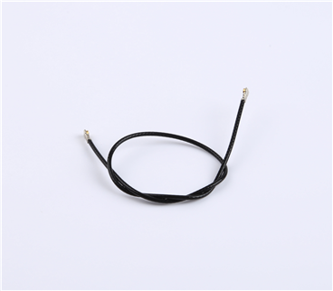 IPEX4(Dual Head) Patch Cable RG113 Black Cable Length 160MM--KH-113-TX160B-IPEX4