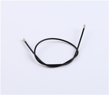 IPEX4(Dual Head) Patch Cable RG113 Black Cable Length 180MM--KH-113-TX180B-IPEX4