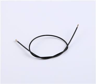 IPEX4(Dual Head) Patch Cable RG113 Black Cable Length 200MM--KH-113-TX200B-IPEX4