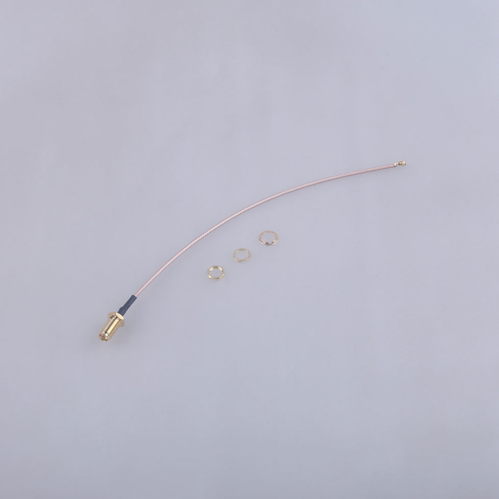 同軸電纜連接器，射頻電纜組件，RG178，IPEX 轉 SMA，180mm，KHB(RG178)-180-28