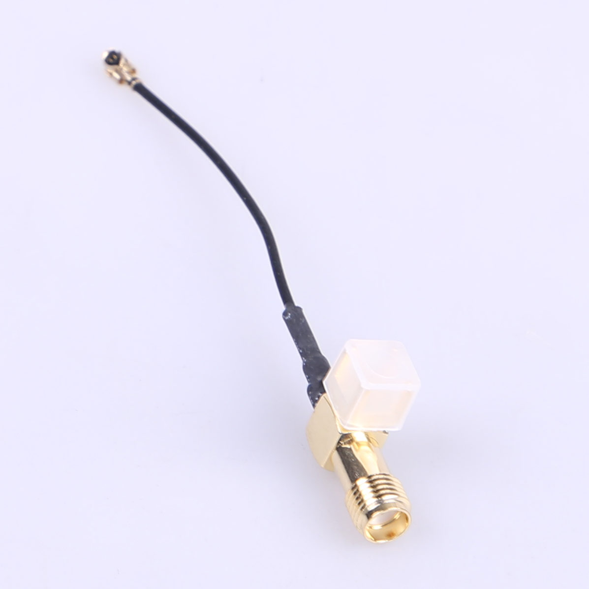 Kinghelm Coaxial connector IPEX to SMA antenna adapter cable welded I-PEX 11mm screw - KH-IPEXA-SMAKWE-B060H