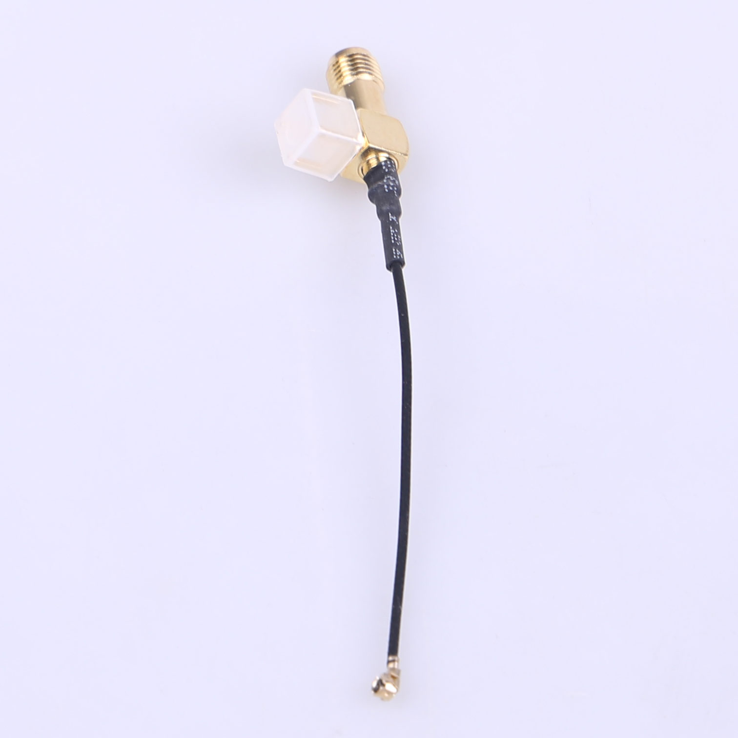 Kinghelm Coaxial connector IPEX to SMA antenna adapter cable welded I-PEX 1.13 terminal gold plating SMA split type With 11mm screw