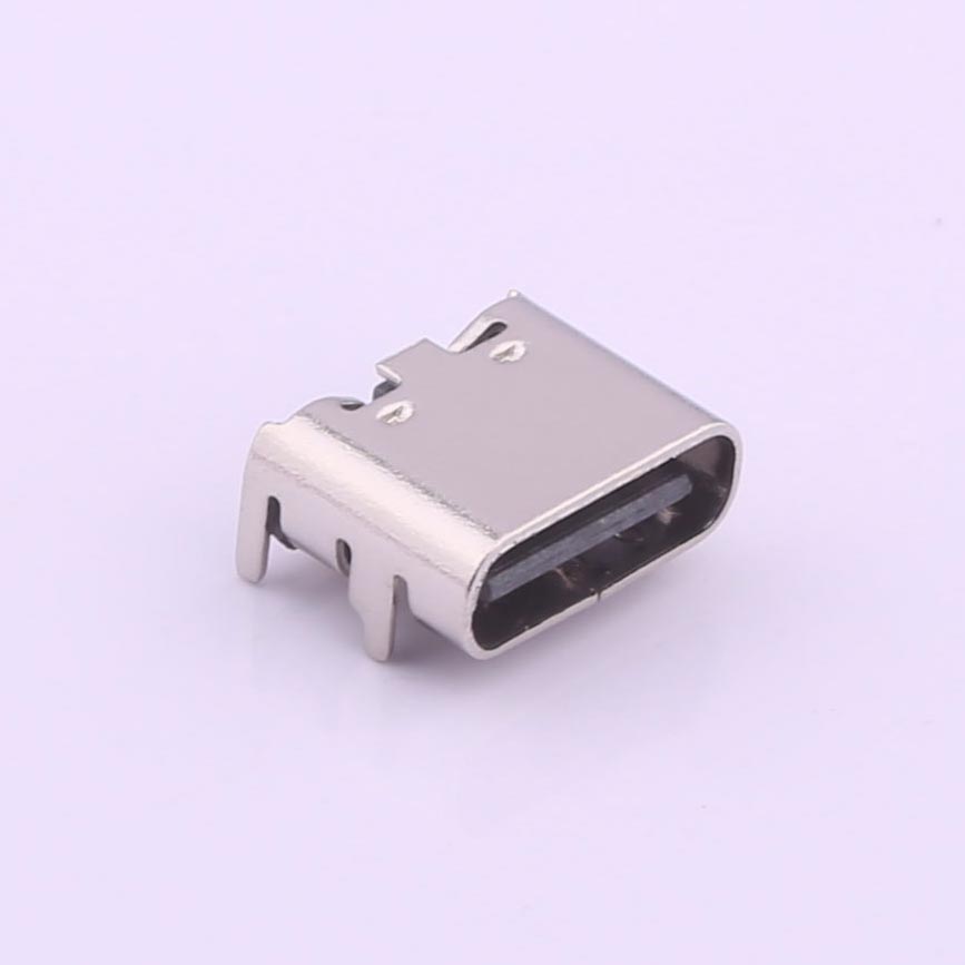 USB Type-C 連接器，母頭，SMD，KH-Type-C-6P
