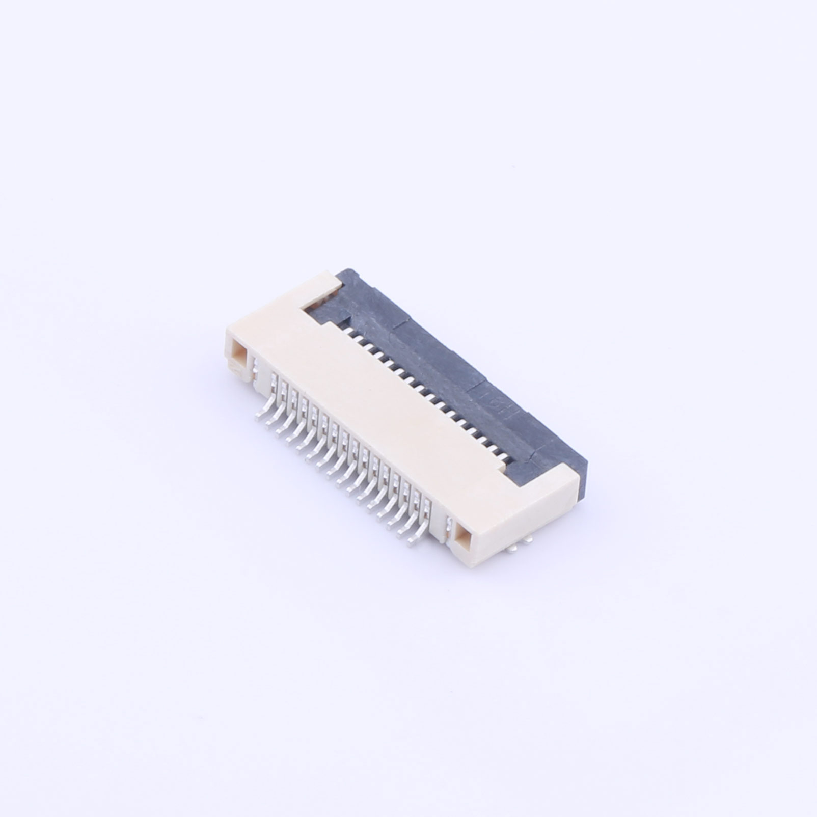 Kinghelm 0.5mm Pitch FPC FFC Connector 16P Height 2mm Front Flip Bottom Contact SMT FPC Connector