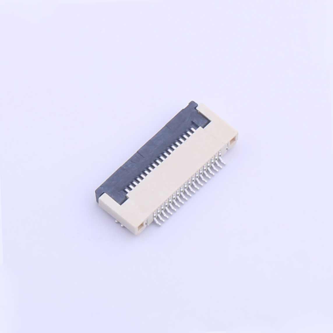 Kinghelm 0.5mm Pitch FPC FFC Connector 18P Height 2mm Front Flip Bottom Contact SMT FPC Connector