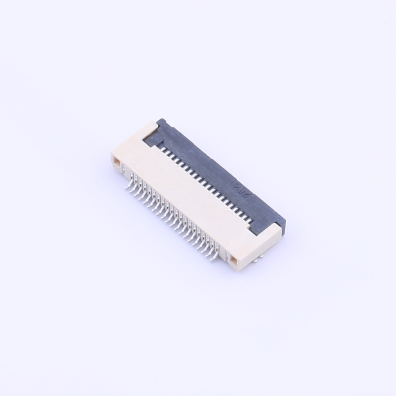 Kinghelm 0.5mm Pitch FPC FFC Connector 20P Height 2mm Front Flip Bottom Contact SMT FPC Connector