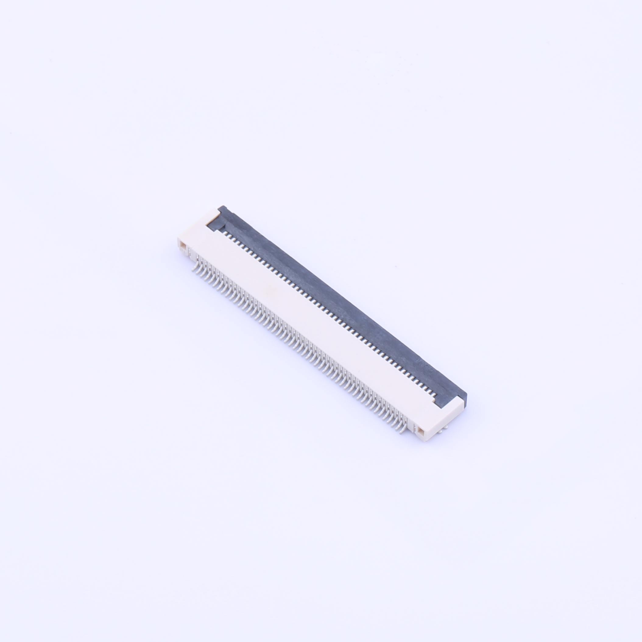 Kinghelm 0.5mm Pitch FPC FFC Connector 50P Height 2mm Front Flip Bottom Contact SMT FPC Connector
