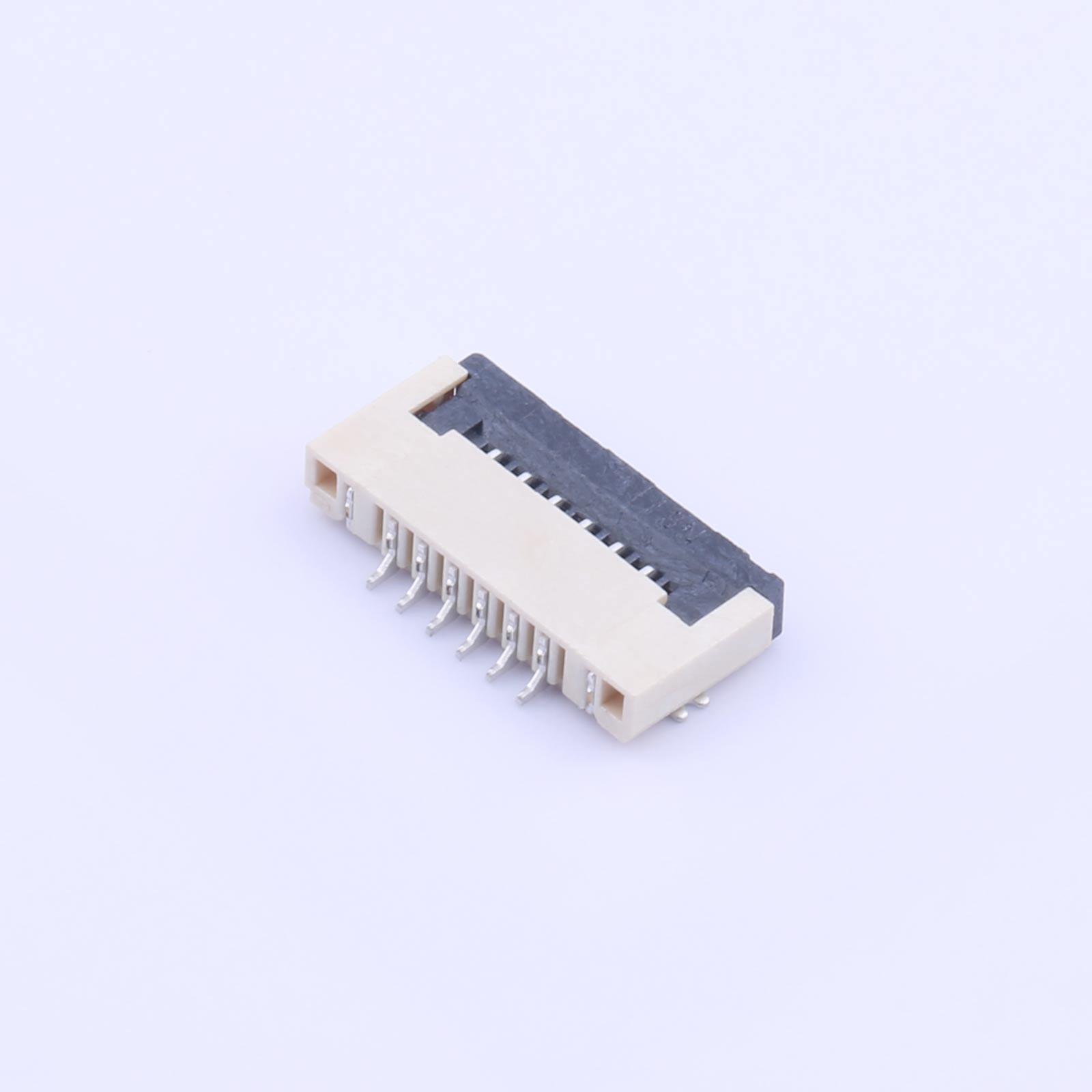 Kinghelm 1mm Pitch FPC FFC Connector 6P Height 2mm Front Flip Bottom Contact SMT FPC Connector