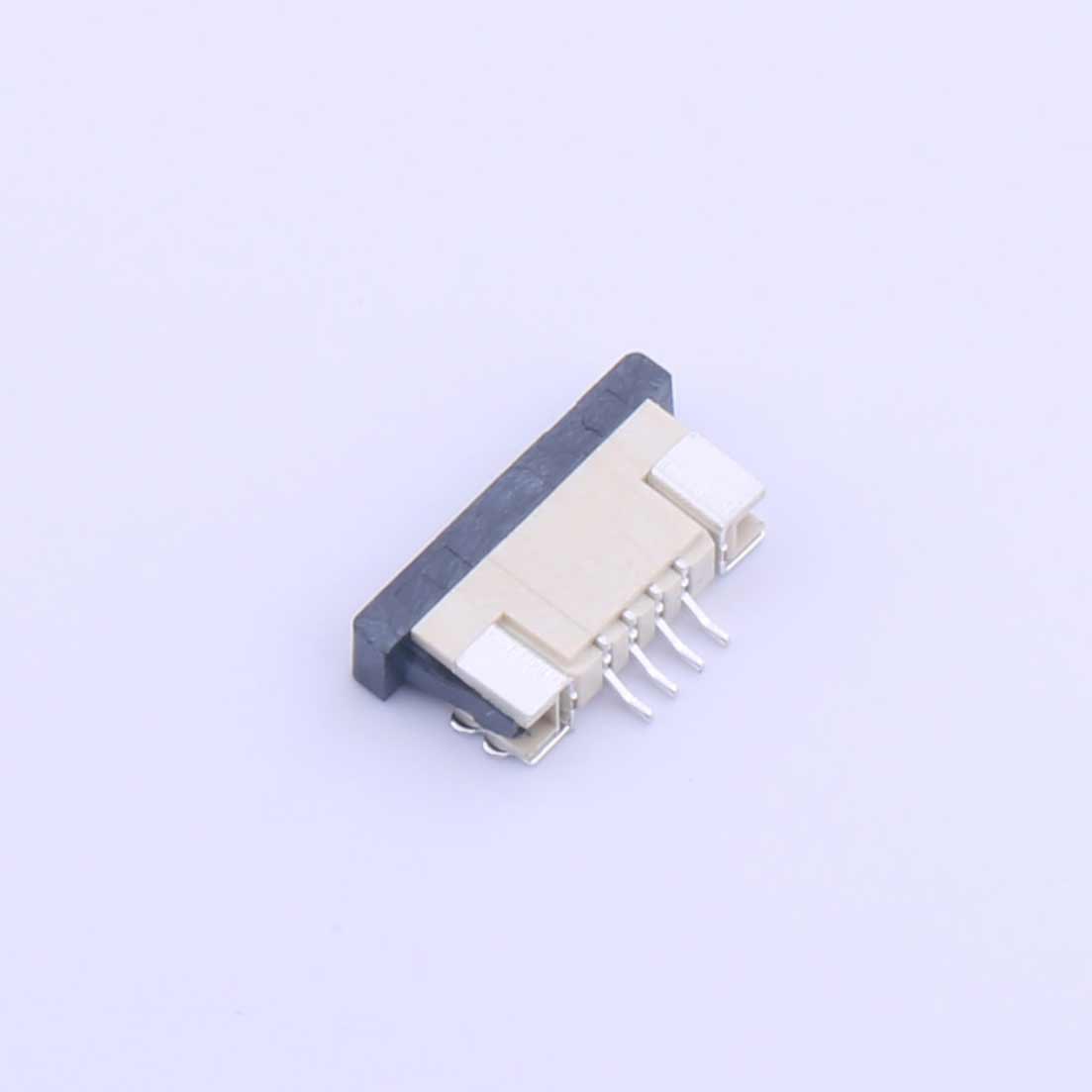 Kinghelm 1.0mm Pitch FPC FFC Connector 4P Height 2.5mm Drawer type lower connection Contact SMT FPC Connector