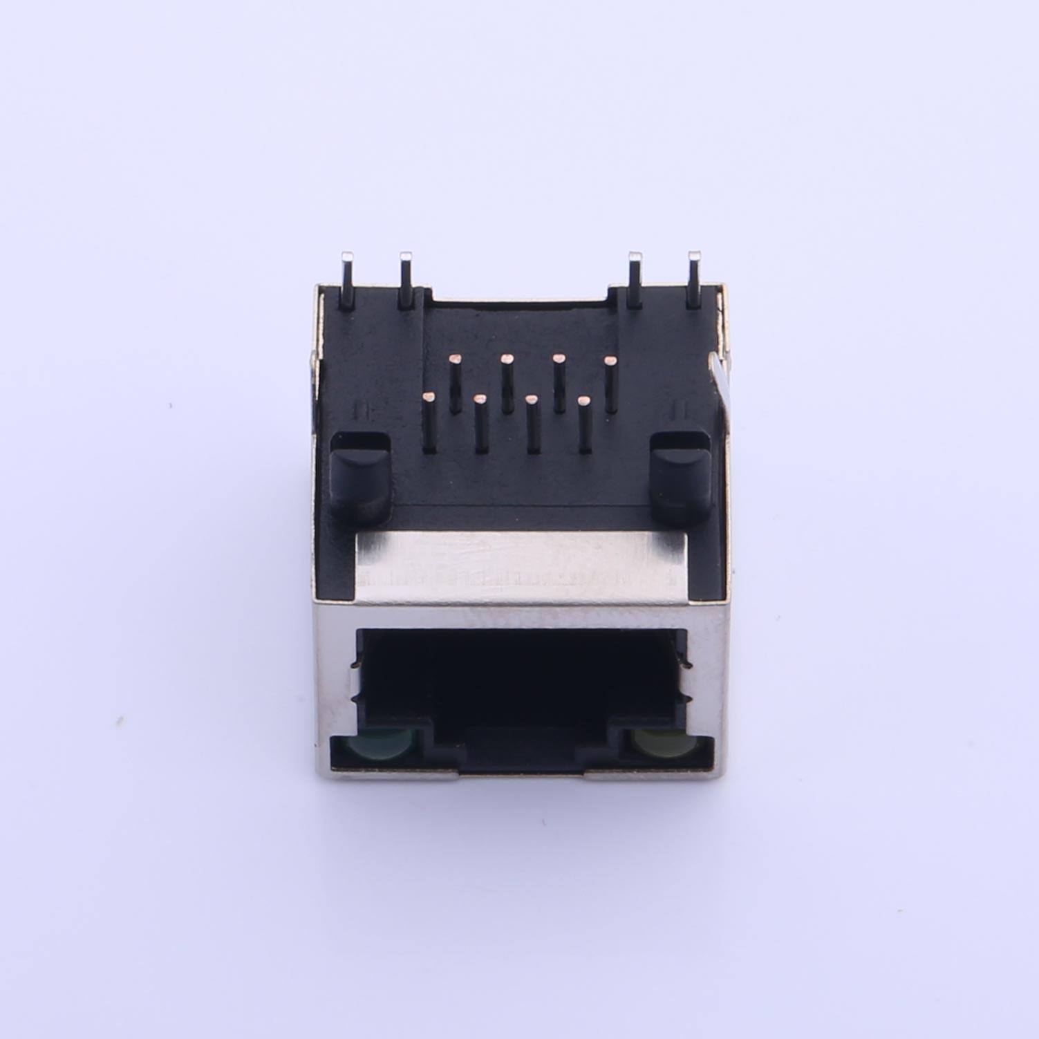 Kinghelm Network interface 8P8C RJ45 1x1 single port female Ethernet connector with LED indicator