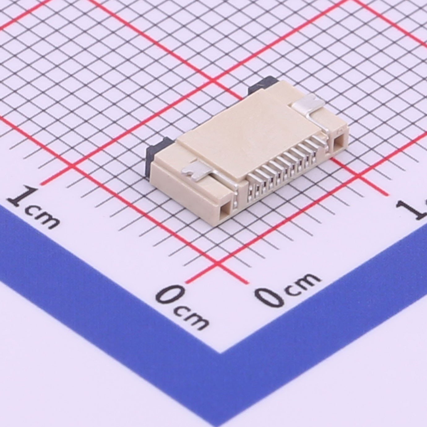 FFC/FPC-Steckverbinder, 0.5 mm Rastermaß, 10P, KH-FG0.5-H2.0-10PIN