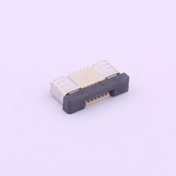 Kinghelm 0.5mm Pitch FPC FFC Connector 6P Height 2mm Drawer type lower connection SMT FPC Connector