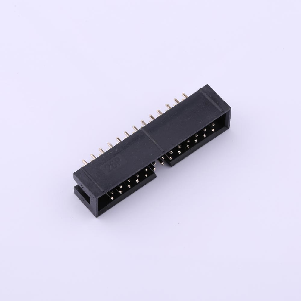 Kinghelm 2.54mm 間距 IDC 連接器 13 針 2 排 - KH-2.54PH180-2X13P-L8.9