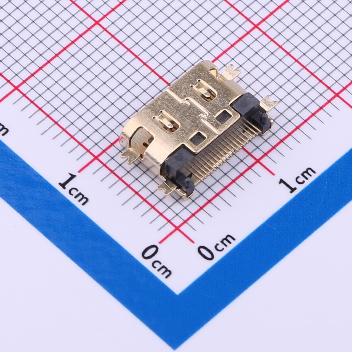 HDMI 連接器，母頭，SMD，KH-HDMI-0035-CB