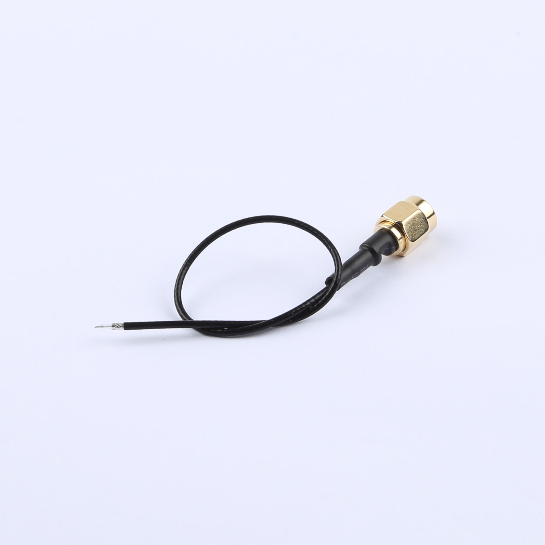 Kinghelm SMA 公插頭轉 SMA 公插頭, RG1.37,140mm,KH-SMAJ-221-RG1.37-B140
