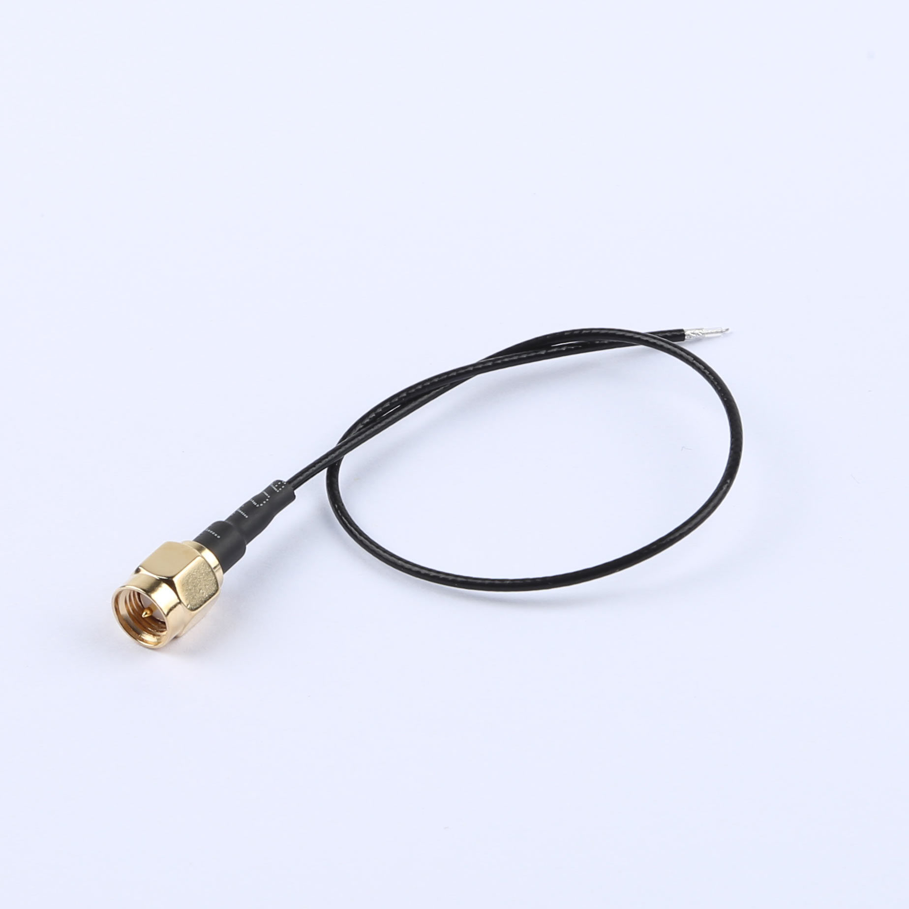 Kinghelm SMA 公插頭轉 SMA 公插頭, RG1.37,200mm,KH-SMAJ-221-RG1.37-B200