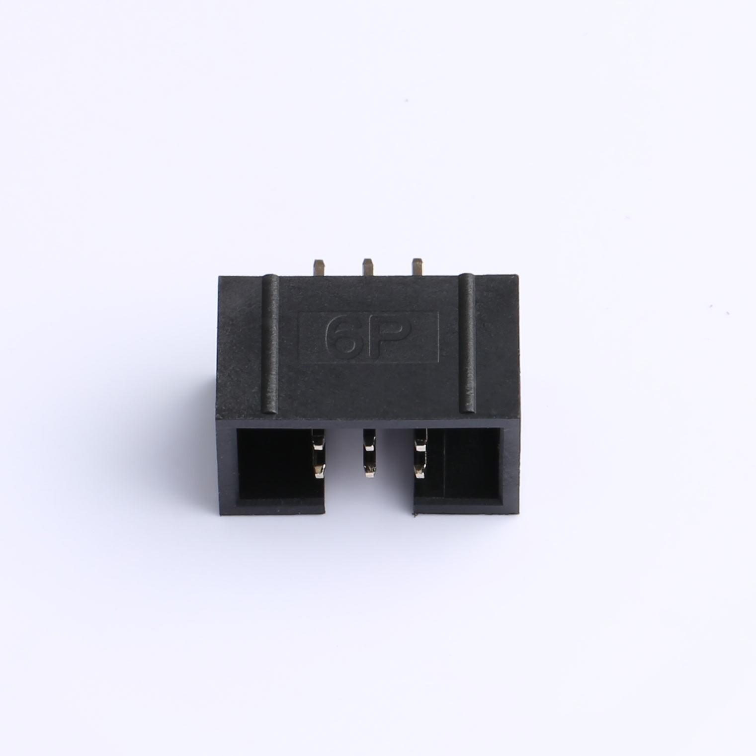 Kinghelm 2.54mm 間距 IDC 連接器 3 針 2 排 - KH-2.54PH180-2X3P-L8.9