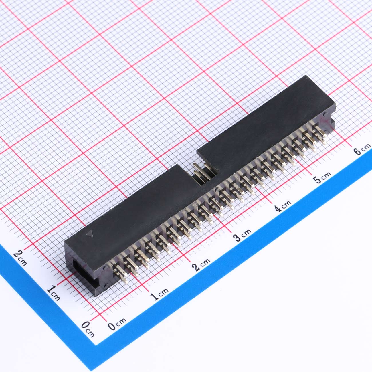 Kinghelm 2.54mm 間距 IDC 連接器 20 針 2 排 - KH-2.54PH180-2X20P-L8.9