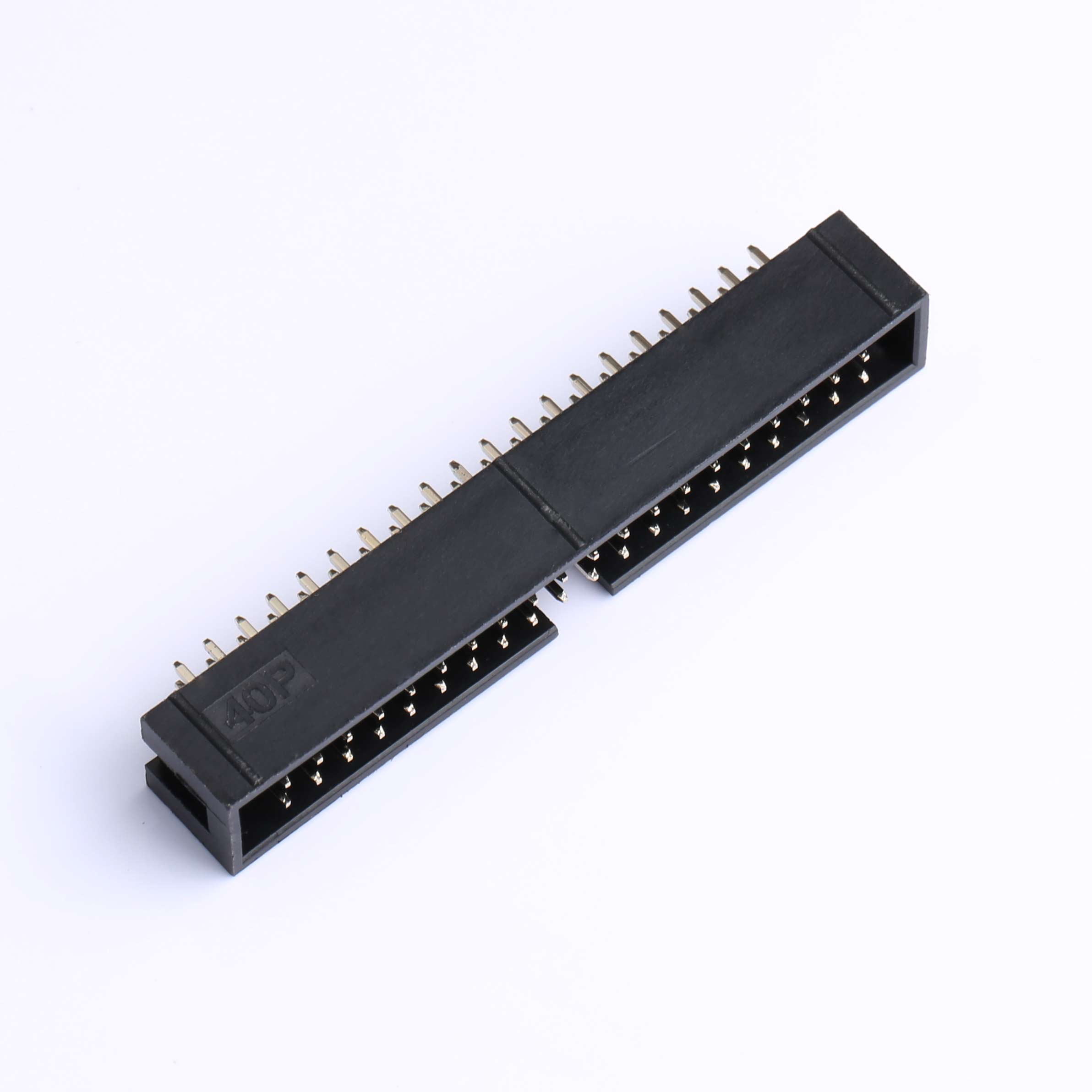 Kinghelm 2.54mm 間距 IDC 連接器 20 針 2 排 - KH-2.54PH180-2X20P-L8.9