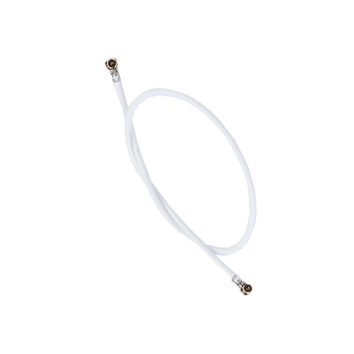 IPEX4-Kabel, RG1.13 IPEX4-Doppelkopf-Überbrückungskabel, weiße Farbe, 140 mm, KH-IPEX4-IPEX4-RG1.13-WH140