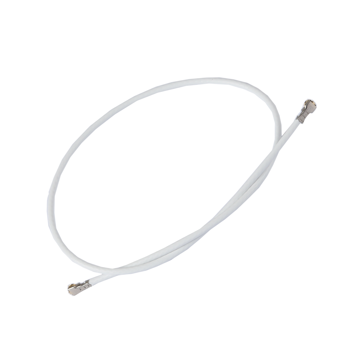 IPEX4-Kabel, RG1.13 IPEX4-Doppelkopf-Überbrückungskabel, weiße Farbe, 180 mm, KH-IPEX4-IPEX4-RG1.13-WH180