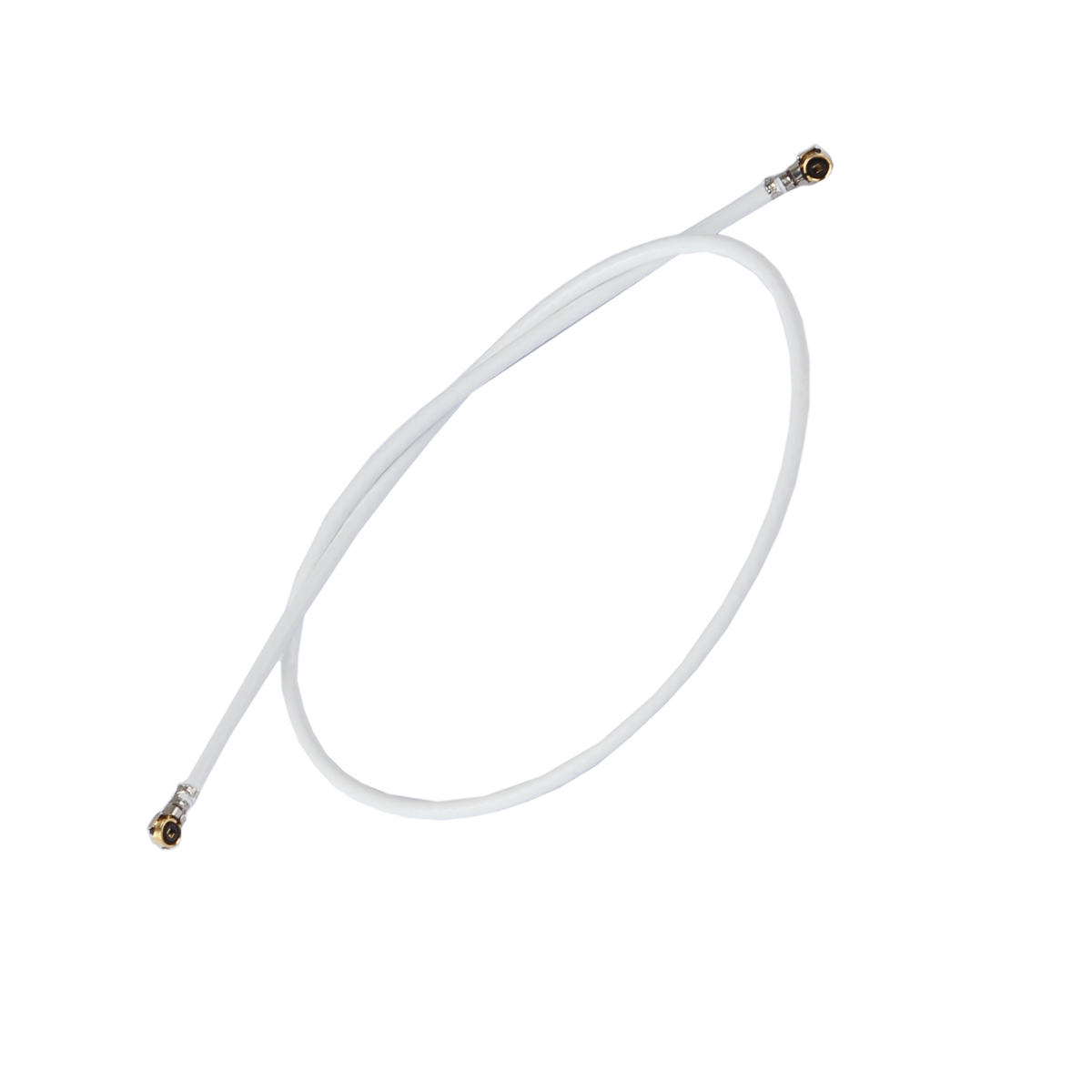 IPEX4-Kabel, RG1.13 IPEX4-Doppelkopf-Überbrückungskabel, weiße Farbe, 180 mm, KH-IPEX4-IPEX4-RG1.13-WH180