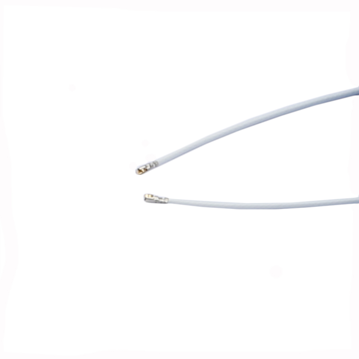 IPEX4-Kabel, RG1.13 IPEX4-Doppelkopf-Überbrückungskabel, weiße Farbe, 300 mm, KH-IPEX4-IPEX4-RG1.13-WH300