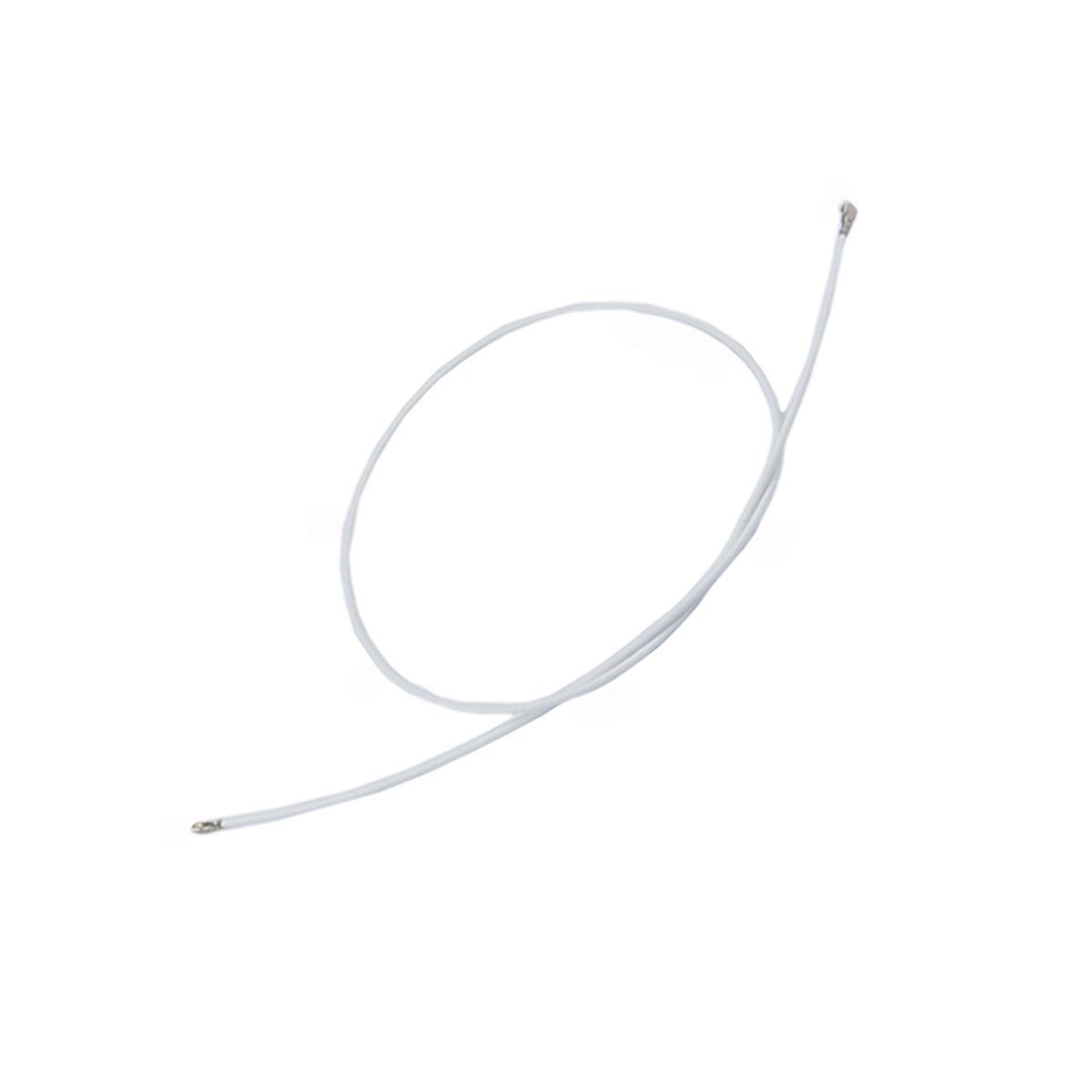 IPEX4-Kabel, RG1.13 IPEX4-Doppelkopf-Überbrückungskabel, weiße Farbe, 300 mm, KH-IPEX4-IPEX4-RG1.13-WH300