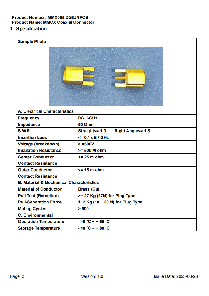 C910124_RF射频同轴连接器_KH-MMCX-PBS_规格书_WJ1143504_01.png