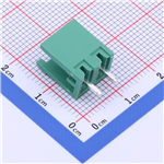 Kinghelm 2PINS 5.08mm pitch 300V 15A pluggable terminal block Connector Plug Straight Head Terminals
