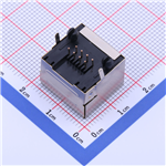 Kinghelm Network interface 8P8C RJ45 female Ethernet connector with LED indicator