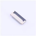 Kinghelm 0.5mm Pitch FPC FFC Connector 20P Height 2mm Front Flip Bottom Contact SMT FPC Connector--KH-FG0.5-H2.0-20PIN