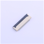 Kinghelm 0.5mm Pitch FPC FFC Connector 28P Height 2mm Front Flip Bottom Contact SMT FPC Connector--KH-FG0.5-H2.0-28PIN