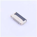 Kinghelm 1mm Pitch FPC FFC Connector 6P Height 2mm Front Flip Bottom Contact SMT FPC Connector--KH-FG1.0-H2.0-6PIN