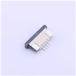 Kinghelm 1.0mm Pitch FPC FFC Connector 4P Height 2.5mm Drawer type lower connection Contact SMT FPC Connector