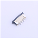 Kinghelm 1mm Pitch FPC FFC Connector 6P Height 2.5mm Drawer type lower connection Contact SMT FPC Connector
